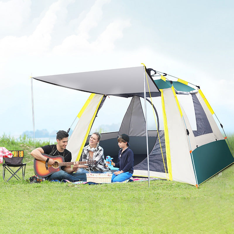 Experience the Great Outdoors with the Automatic Tent Outdoor Camping Barbecue